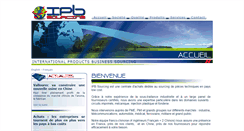 Desktop Screenshot of ipbsourcing.fr