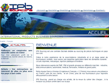 Tablet Screenshot of ipbsourcing.fr